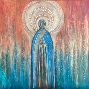 DCA36 - Call Her Name - Original Painting by Teresa Sherlock - signed on the back - /60cm x60cm/ - not available